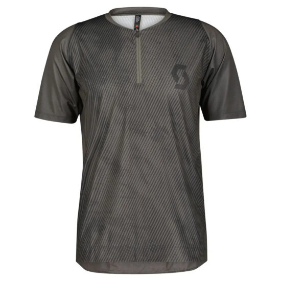 Scott Trail Vertic Short Sleeve Jersey S Dark Grey / Black