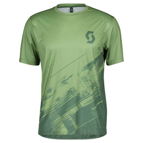 Scott Trail Vertic Short Sleeve Jersey M Frost Green / Smoked Green