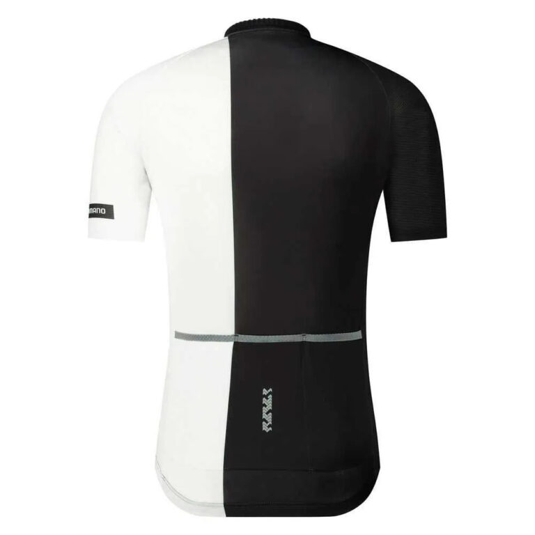 Shimano Aerolite Short Sleeve Jersey 2XL Black / White - Image 2