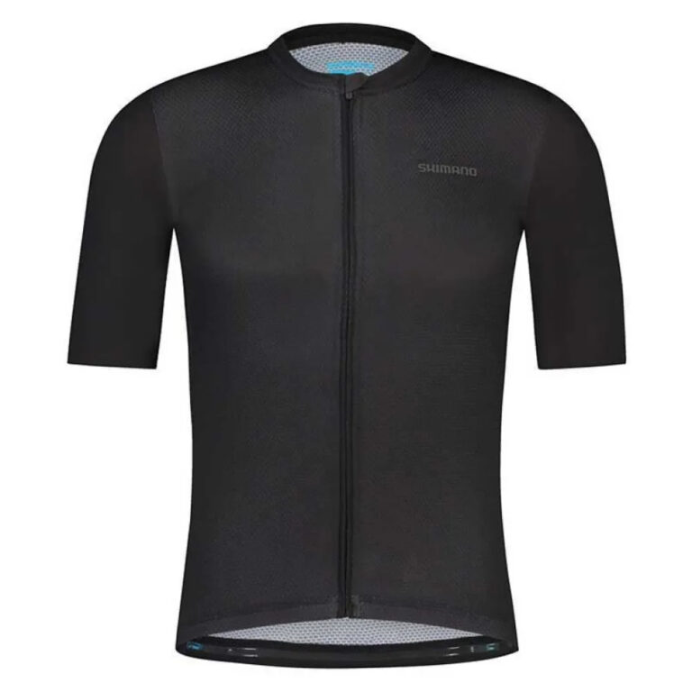 Shimano Aria Short Sleeve Jersey S Black - 2XL Black - Image 3