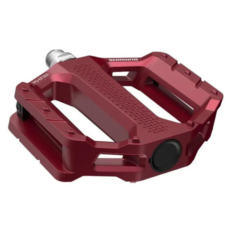 Shimano EF202 Platform Pedals One Size Red