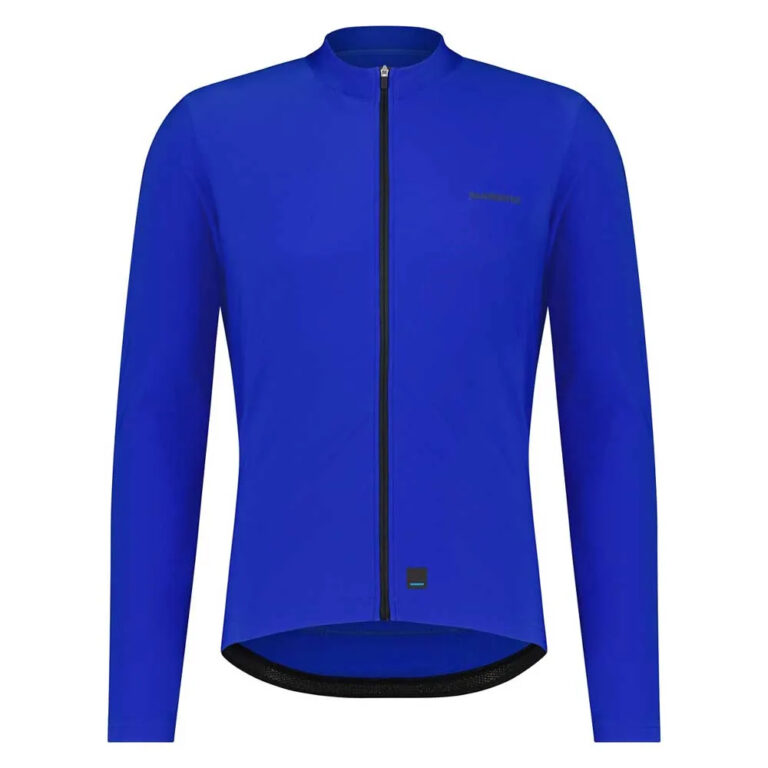 Shimano Element Long Sleeve Jersey S Aurora Blue - XL Aurora Blue