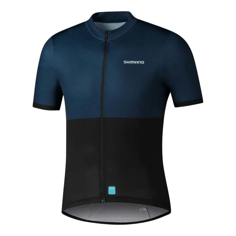 Shimano Element Short Sleeve Jersey S Navy - L Navy