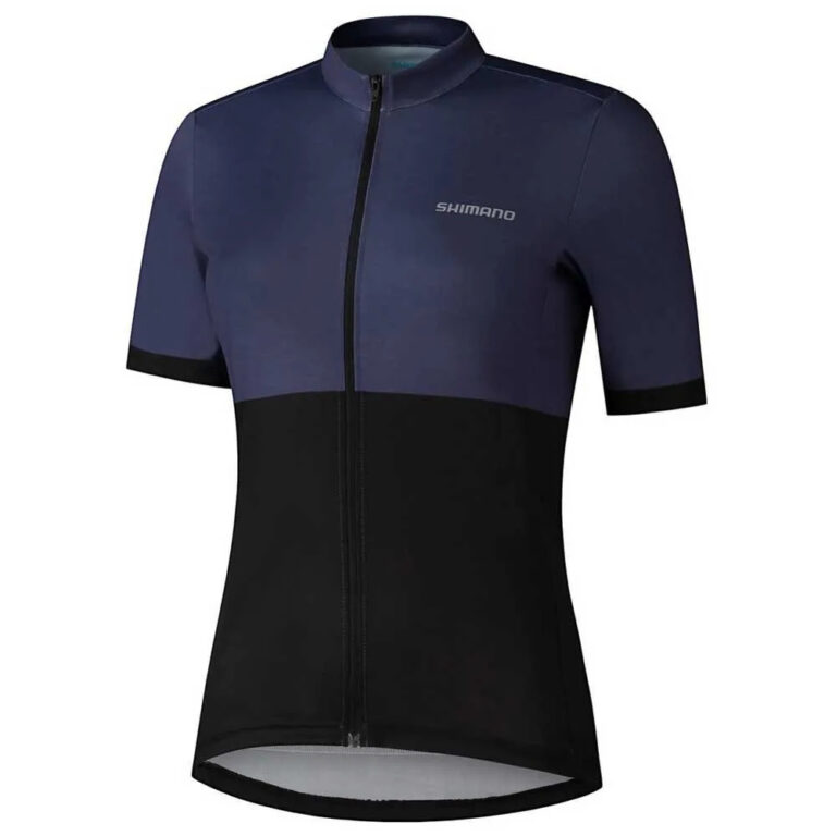 Shimano Element Short Sleeve Jersey S Navy - 2XL Navy