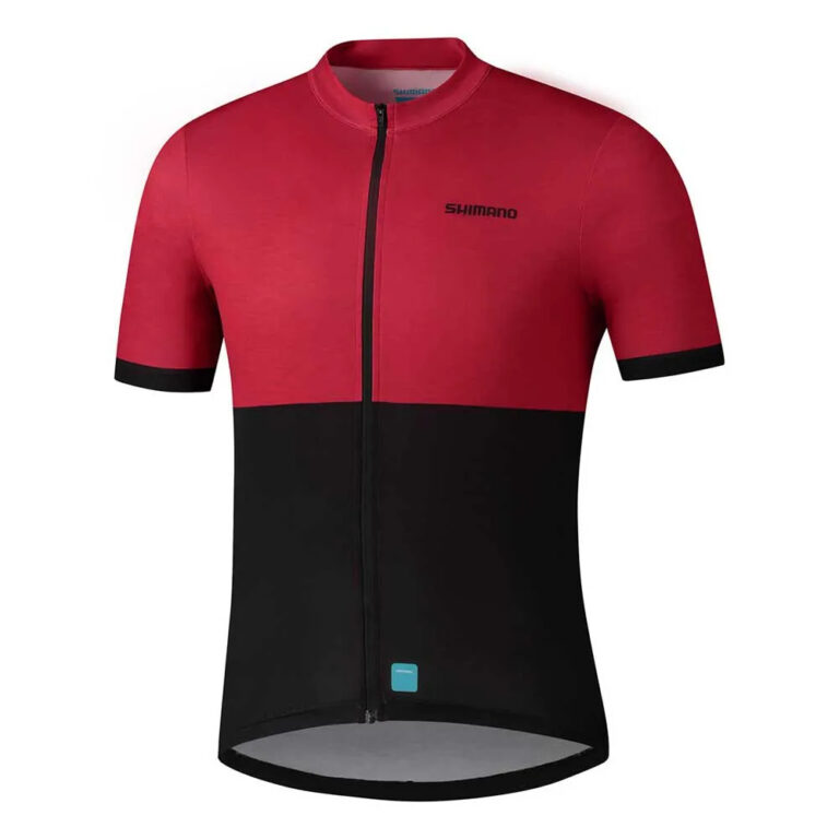 Shimano Element Short Sleeve Jersey S Red - XL Red