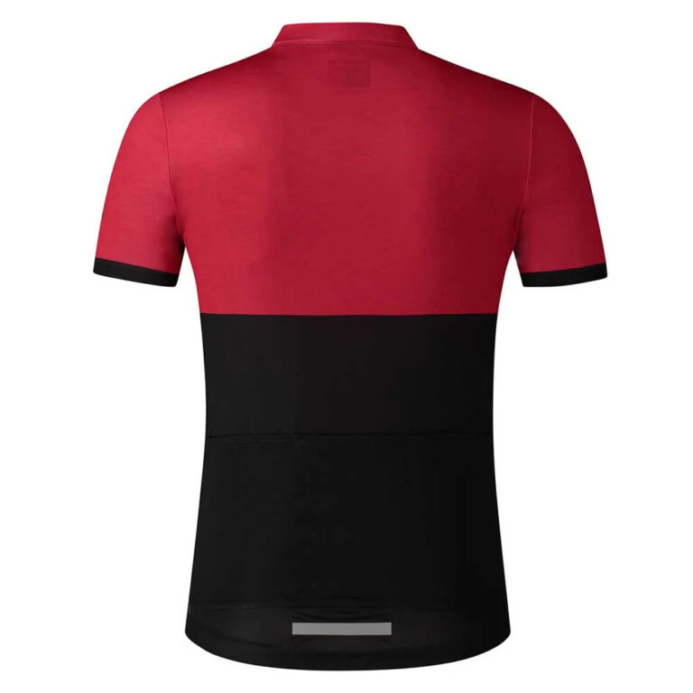 Shimano Element Short Sleeve Jersey S Red - XL Red - Image 2