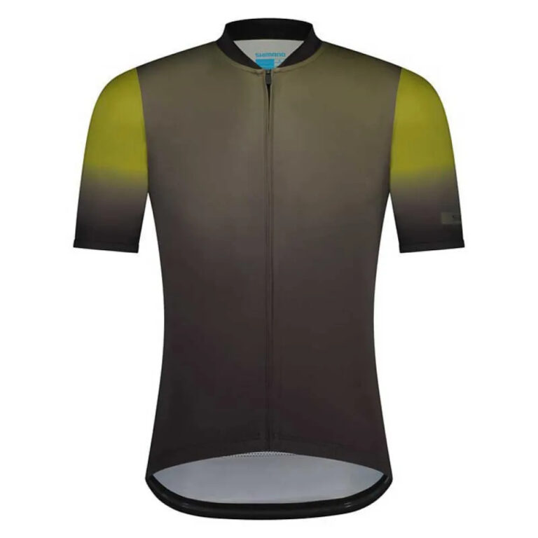 Shimano Evolve Avventura Short Sleeve Jersey S Dark Olive / Dark Olive - 2XL Dark Olive / Dark Olive - Image 3