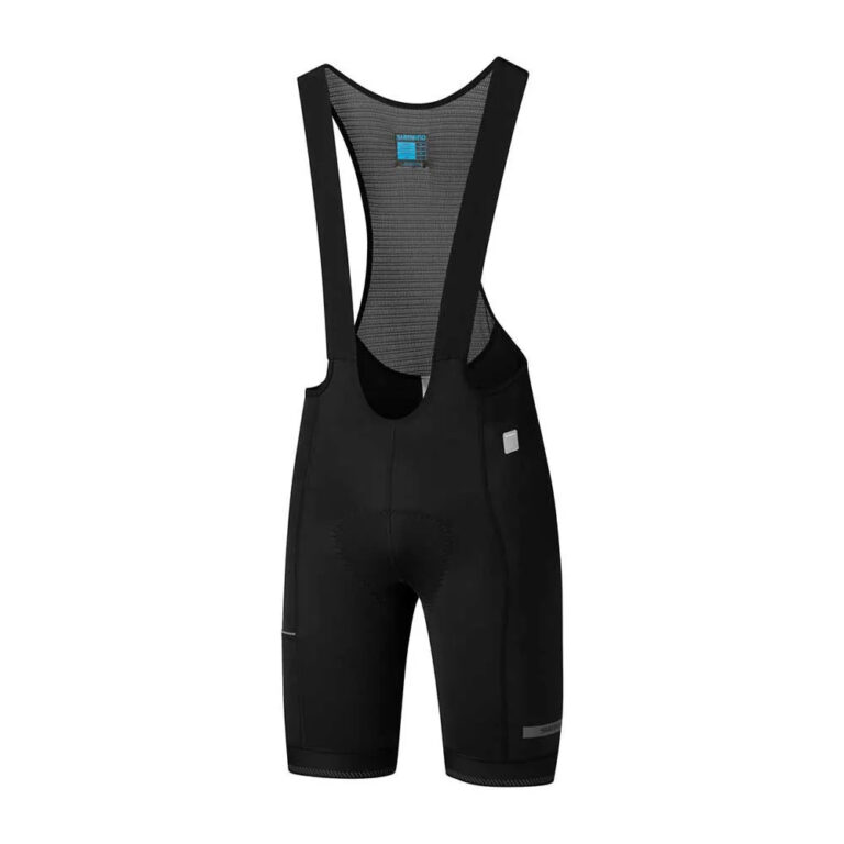 Shimano Evolve Bib Shorts S Black - 3XL Black - Image 3