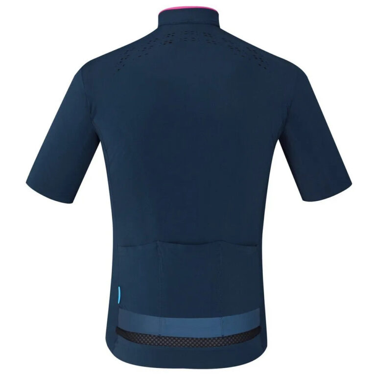 Shimano Evolve Short Sleeve Jersey S Navy - Image 2