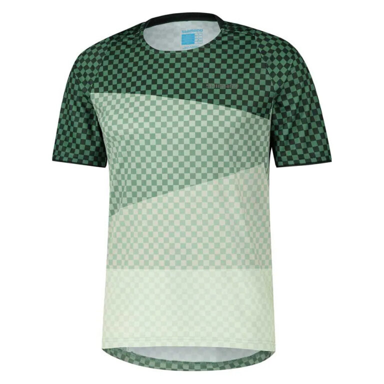 Shimano Fujimi Short Sleeve Jersey S Green - XL Green