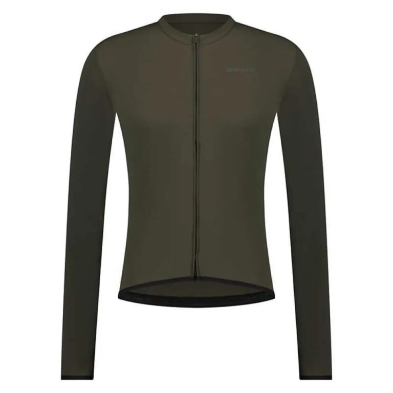 Shimano Futuro Long Sleeve Jersey S Green - 2XL Green - Image 3