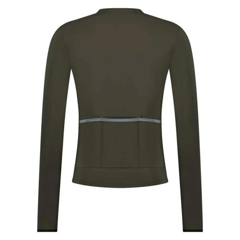 Shimano Futuro Long Sleeve Jersey S Green - 2XL Green - Image 4