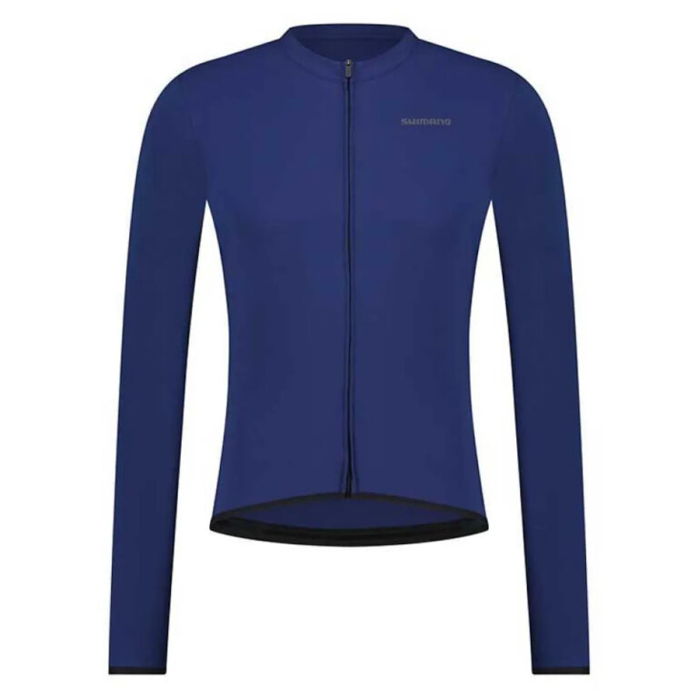 Shimano Futuro Long Sleeve Jersey S Navy - XL Navy