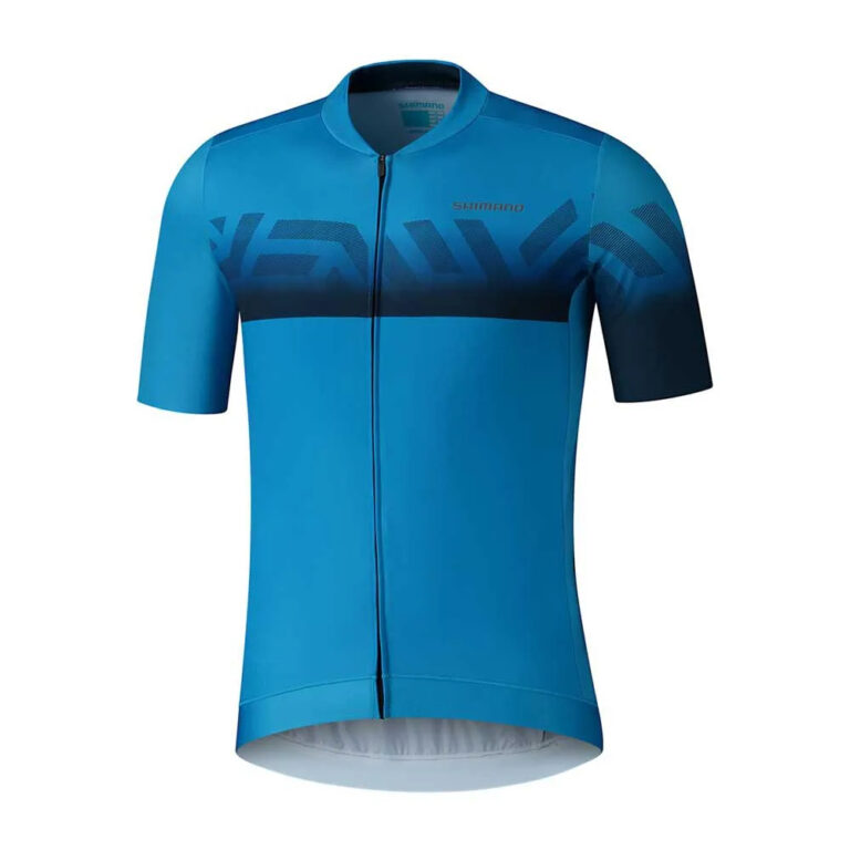 Shimano Kita Short Sleeve Jersey S Blue