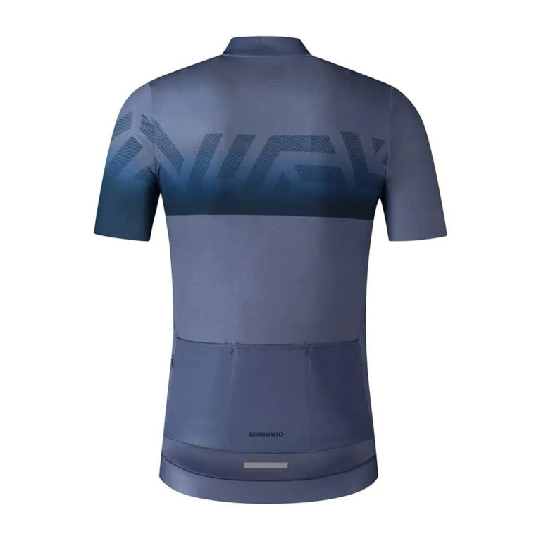 Shimano Kita Short Sleeve Jersey M Grey - L Grey - Image 2