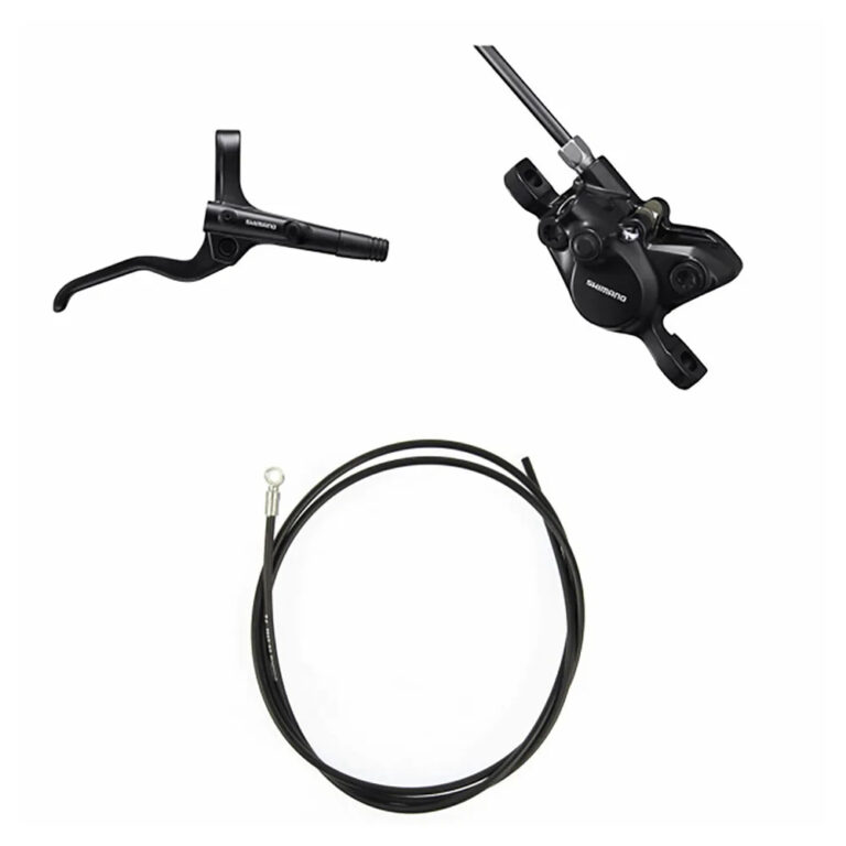 Shimano MT201 Lever+ Brakes Front Aluminium - Rear Aluminium