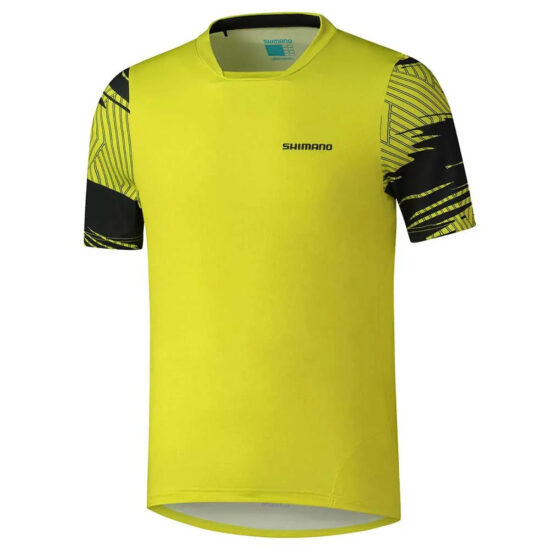 Shimano Myoko Short Sleeve Jersey 2XL Yellow