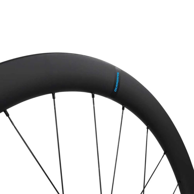 Shimano RS710-C46 CL Disc Tubeless Road Wheel Set 12 x 100 / 12 x 142 mm &amp; Shimano/Sram HG Black - Image 3