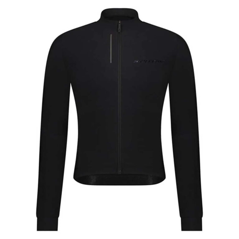 Shimano S-Phyre Thermal Long Sleeve Jersey S Black - XL Black - Image 3