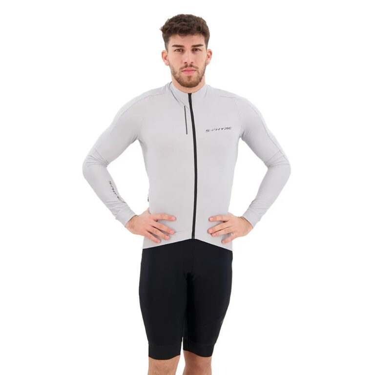 Shimano S-Phyre Thermal Long Sleeve Jersey S Mirror Gray - XL Mirror Gray