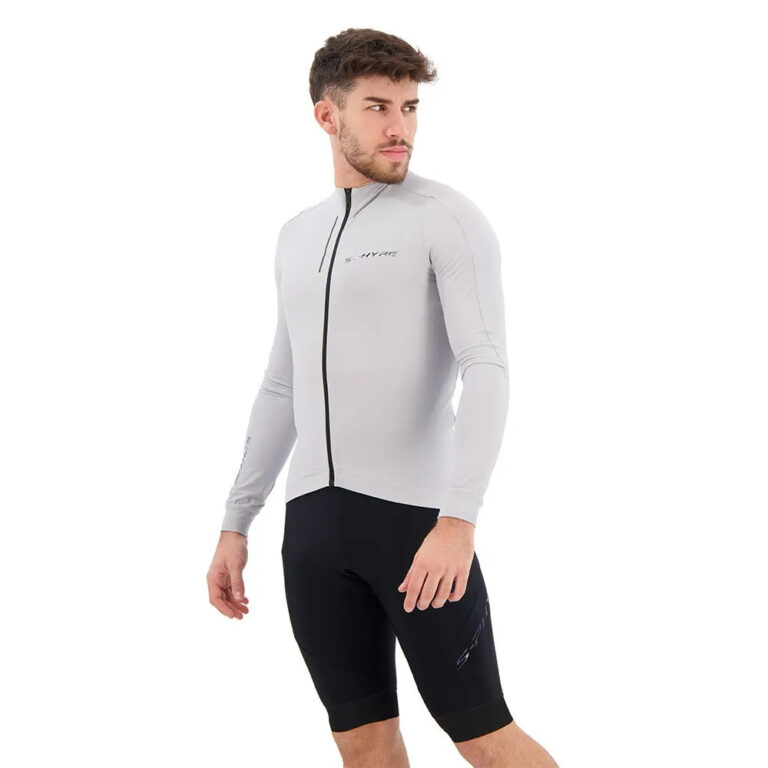 Shimano S-Phyre Thermal Long Sleeve Jersey S Mirror Gray - XL Mirror Gray - Image 5