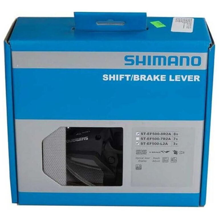 Shimano ST-EF500 3x8s Shifter Set One Size Black - Image 4