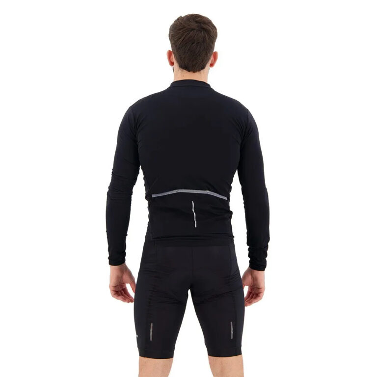 Shimano Vertex Thermal Long Sleeve Jersey S Black - 3XL Black - Image 2