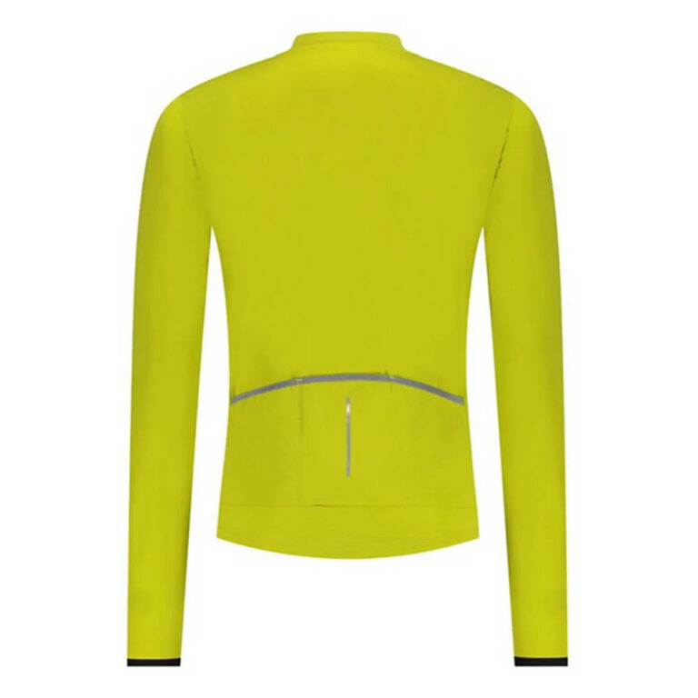 Shimano Vertex Thermal Long Sleeve Jersey S Lime Green - XL Lime Green - Image 2