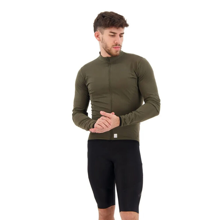 Shimano Vertex Thermal Long Sleeve Jersey S Moss Green - XL Moss Green