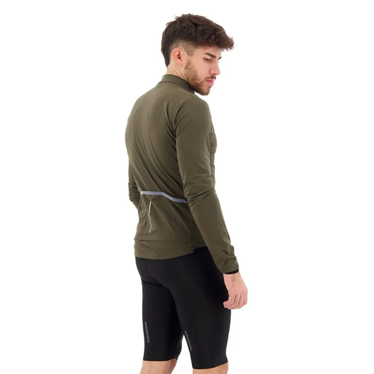 Shimano Vertex Thermal Long Sleeve Jersey S Moss Green - XL Moss Green - Image 6