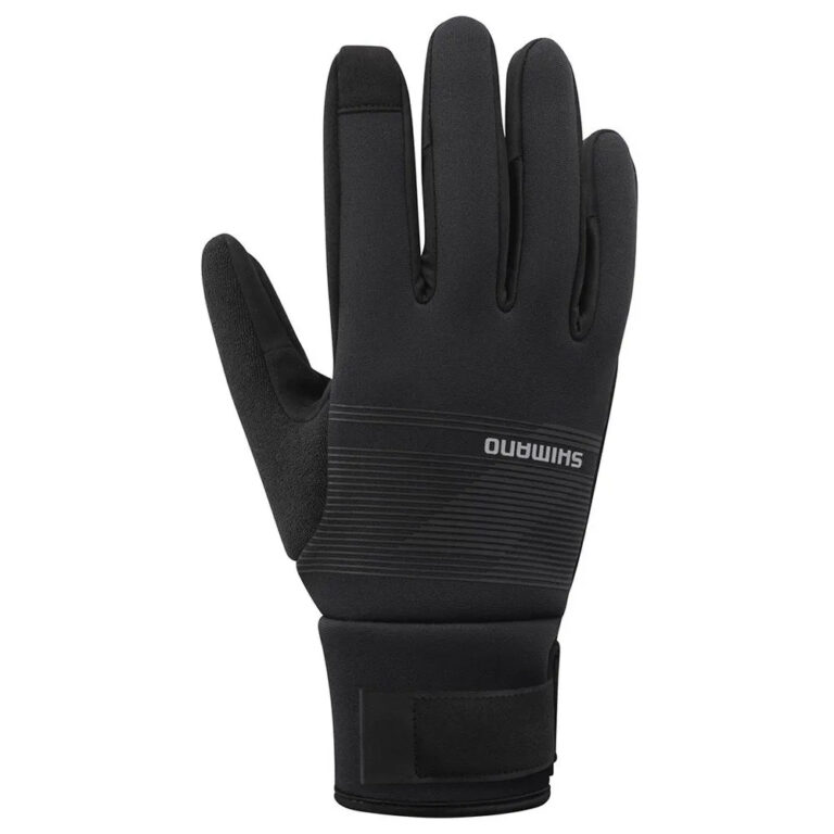 Shimano Windbreak Thermal Gloves S Black - 2XL Black