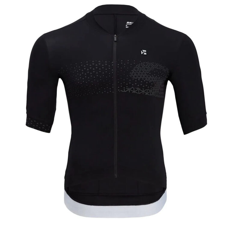 Silvini Ansino Short Sleeve Jersey M Black / White - 2XL Black / White