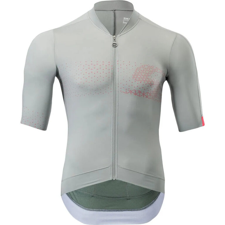 Silvini Ansino Short Sleeve Jersey S Cloud / Red