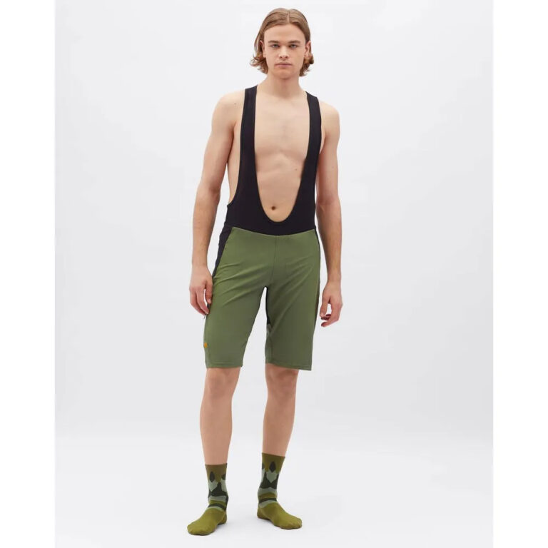 Silvini Barrea Bib Shorts M Olive / Black - 3XL Olive / Black - Image 3