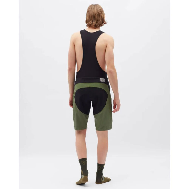 Silvini Barrea Bib Shorts M Olive / Black - 3XL Olive / Black - Image 4