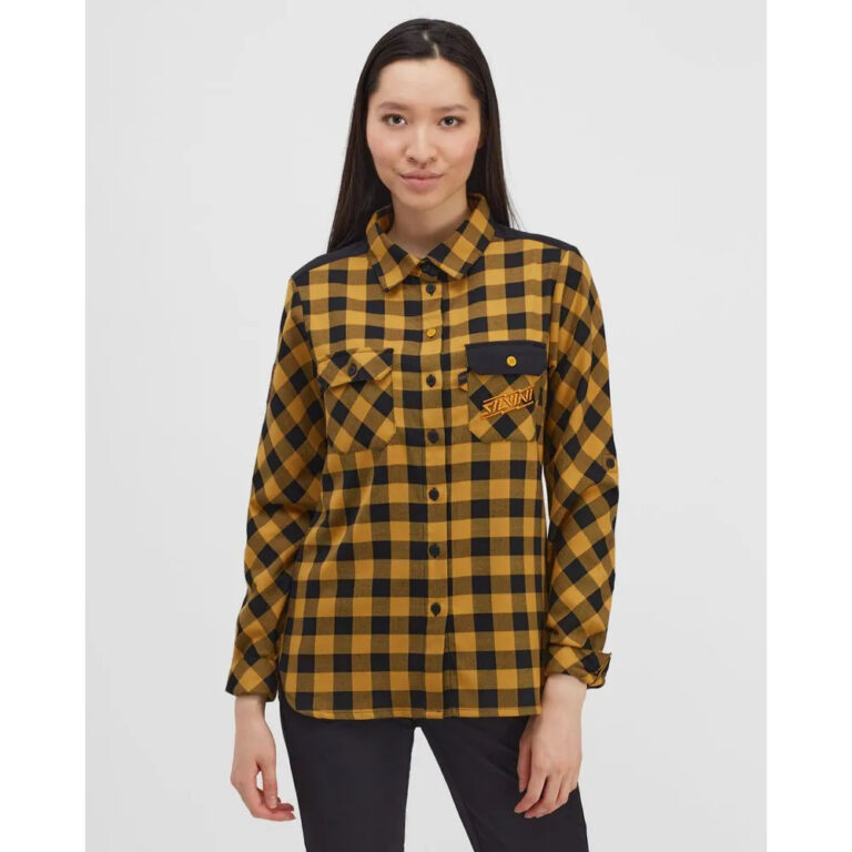 Silvini Briona Long Sleeve Shirt XS Black / Yellow - 3XL Black / Yellow - Image 3