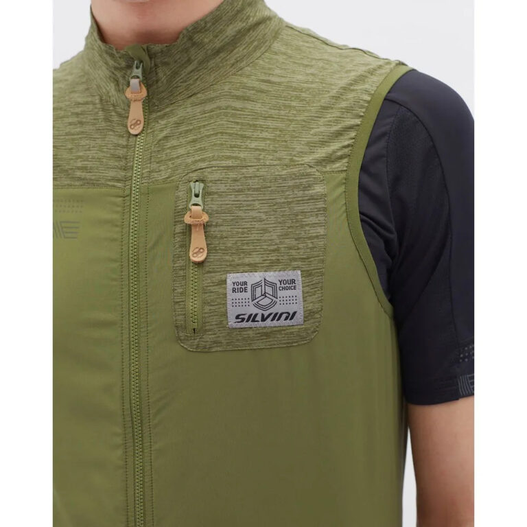 Silvini Cairo Gilet S Olive - 3XL Olive - Image 6