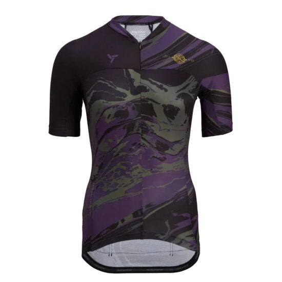 Silvini Catirina Short Sleeve Jersey S Black / Plum - XL Black / Plum