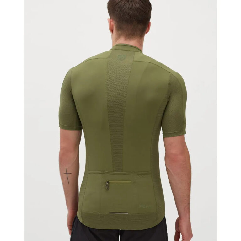 Silvini Ceno Short Sleeve Jersey 3XL Olive - Image 5