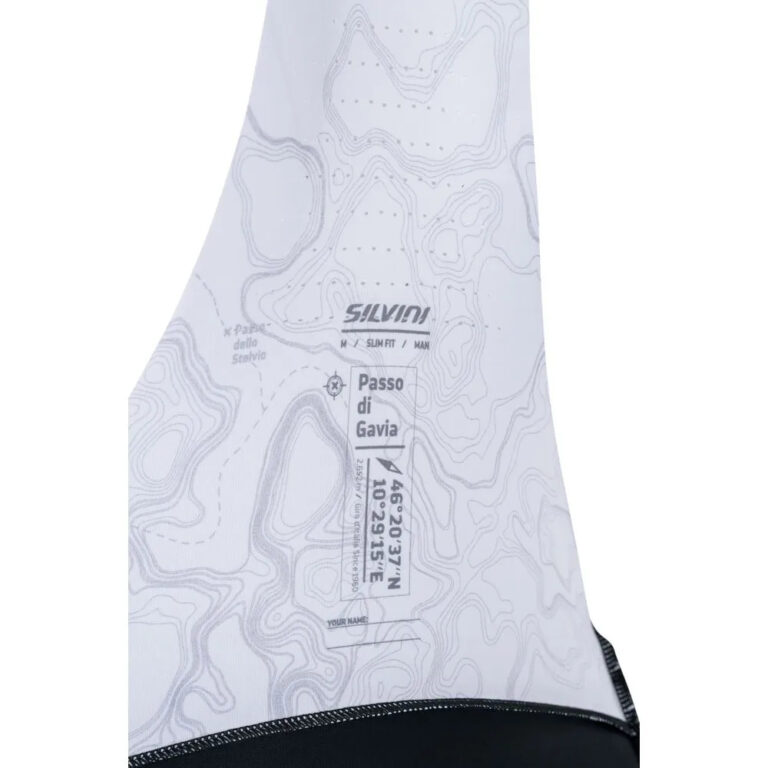 Silvini Gavia Bib Shorts XS Black / White - 3XL Black / White - Image 5