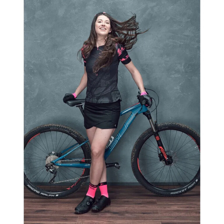 Silvini Isorno MTB Skirt XS Black / Charcoal - 3XL Black / Charcoal - Image 5