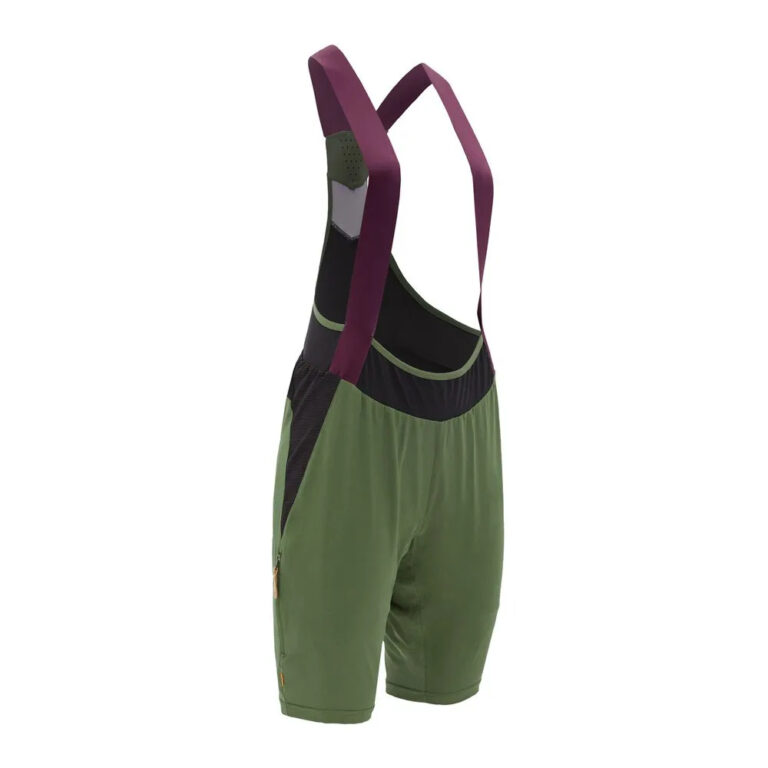 Silvini Larrea Bib Shorts XS Olive / Plum - XL Olive / Plum