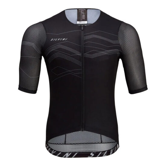 Silvini Legno Short Sleeve Jersey XS Black / Cloud - XL Black / Cloud