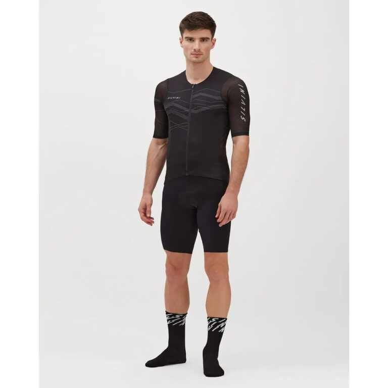 Silvini Legno Short Sleeve Jersey XS Black / Cloud - XL Black / Cloud - Image 3