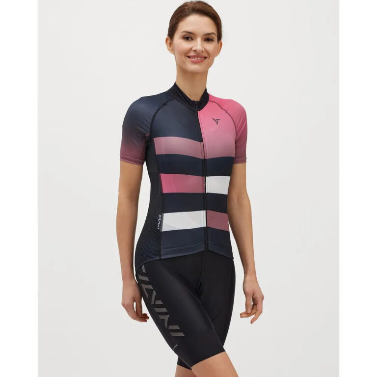 Silvini Mazzana Short Sleeve Jersey S Black / Fuchsia - 2XL Black / Fuchsia - Image 3