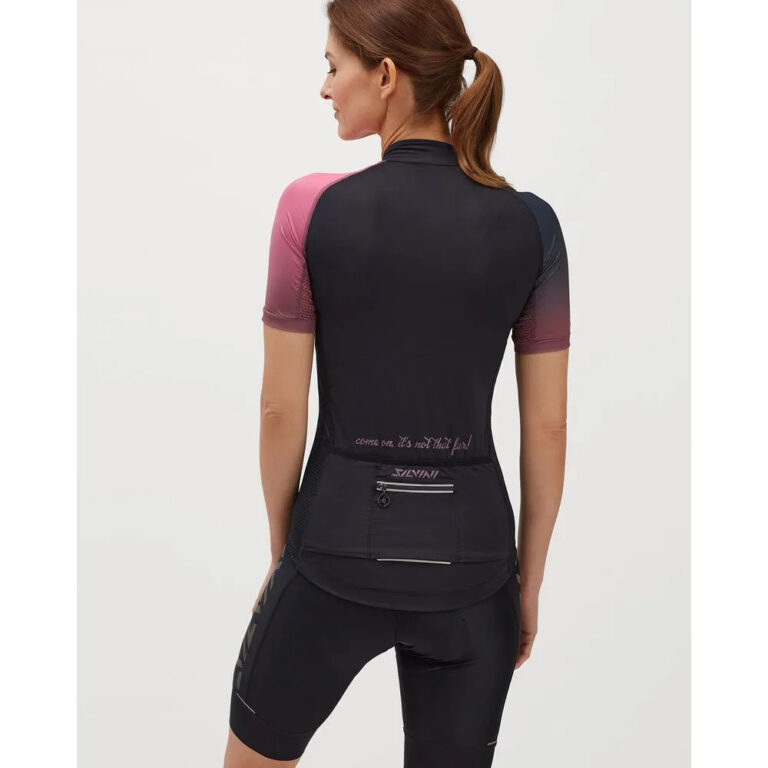 Silvini Mazzana Short Sleeve Jersey S Black / Fuchsia - 2XL Black / Fuchsia - Image 4