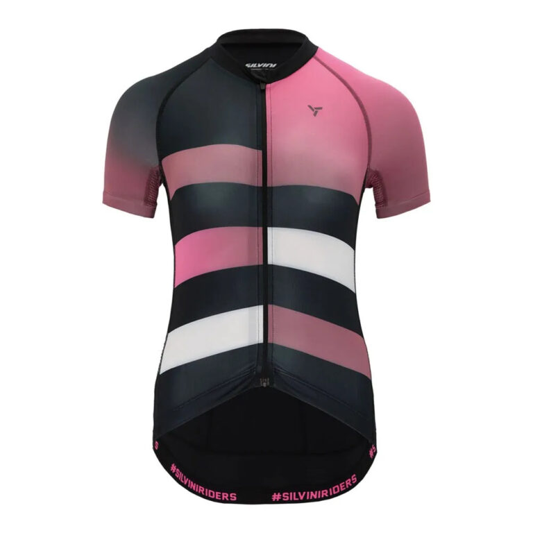 Silvini Mazzana Short Sleeve Jersey L Black / Fuchsia - XL Black / Fuchsia