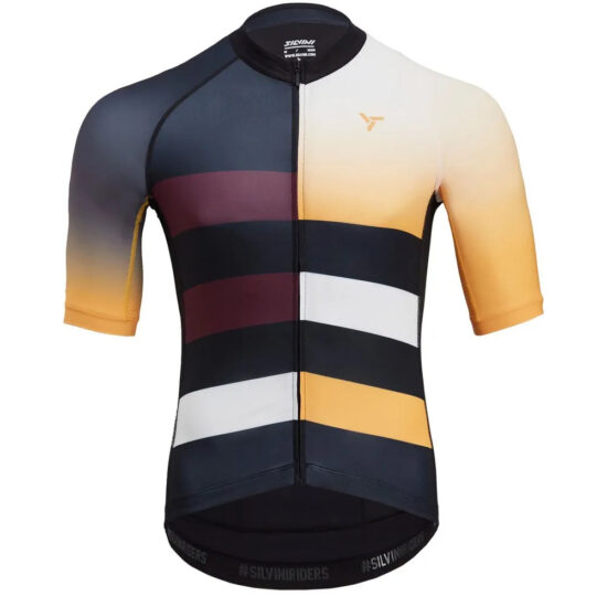 Silvini Mazzano Short Sleeve Jersey M Black / Yellow - 2XL Black / Yellow