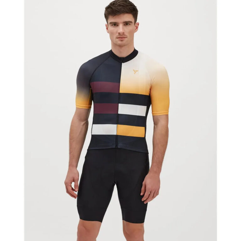 Silvini Mazzano Short Sleeve Jersey M Black / Yellow - 2XL Black / Yellow - Image 3