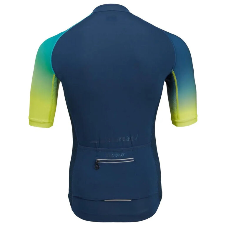 Silvini Mazzano Short Sleeve Jersey S Navy / Lime - 3XL Navy / Lime - Image 2